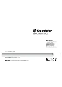 Notice ROADSTAR KS250GR Balances de cuisine