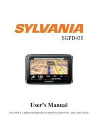 SYLVANIA SGPD430 - Browser