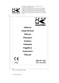 KALORIK TKG FT 7 AZ - Fritadeira