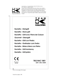TKG RAC 1001 KALORIK