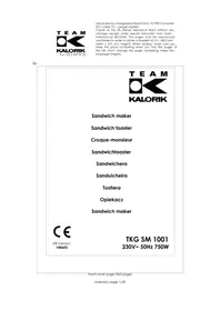 TKG SM 1001 KALORIK