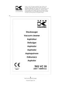 KALORIK TKG VC 35 - Vacuum Cleaner