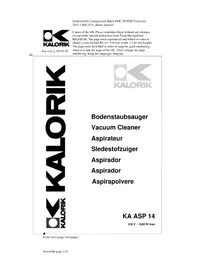 KA ASP 14 KALORIK