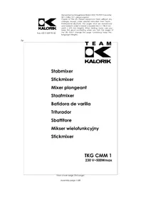 KALORIK TKG CMM 1 - Mixer