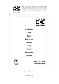 KALORIK TKG OT 1002 - Oven