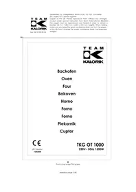 KALORIK TKG OT 1000 - Oven