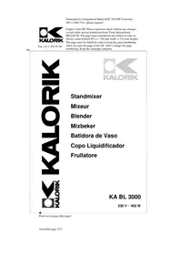 KA BL 3000 KALORIK