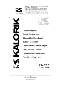 KA CP 8 KALORIK