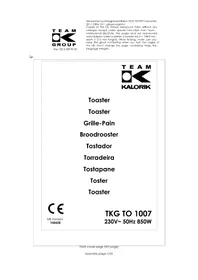 TKG TO 1007 KALORIK
