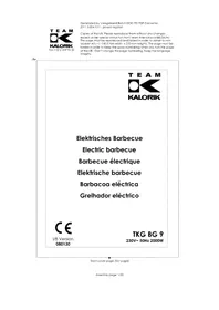 TKG BG 9 KALORIK