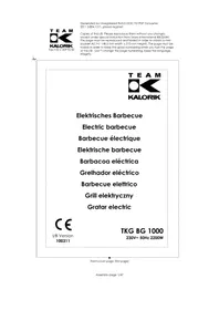 TKG BG 1000 KALORIK