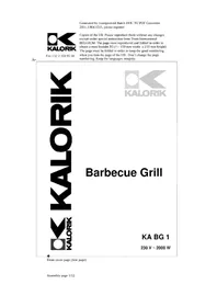 KA BG 1 KALORIK