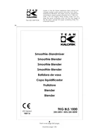 TKG BLS 1000 KALORIK
