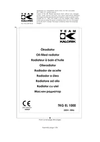 TKG EL 1000 KALORIK