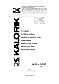 KALORIK KA EL 167 - Riscaldamento