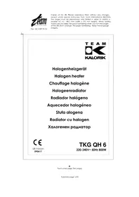 KALORIK TKG QH 6 - Riscaldamento