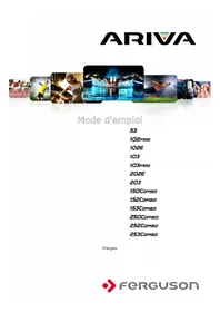Notice Ferguson ARIVA 53 Récepteur satellite