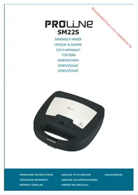 Notice PROLINE SM23S Pinza per croque monsieur
