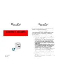 DOMOCLIP DOM259 - Machine à glace