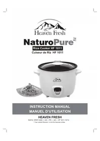 Notice Heaven Fresh HF 1011 Rice cooker
