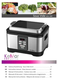 Notice KeMar KSV160 Cuiseur à riz