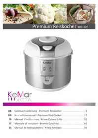 Notice KeMar KRC120 Cuiseur à riz
