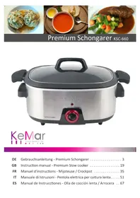 Notice KeMar KSC660 Appareil multi-cuisson