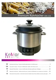 Notice KeMar KMC218 Appareil multi-cuisson
