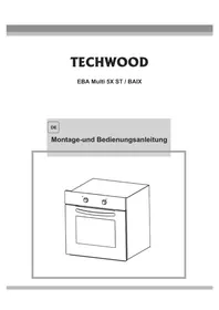 Notice TECHWOOD EBA MULTI 5 X ST Fornuis