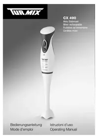 Notice Turmix CX 490 Mischpult