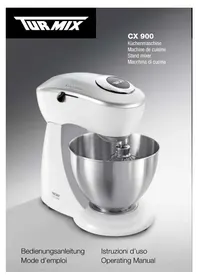 Notice Turmix CX 900 Küchenmaschine