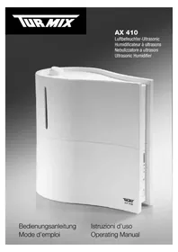 Notice Turmix AX 410 Humidifier