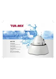 Notice Turmix AX 210 Humidificateur