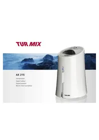 Notice Turmix AX 215 Humidificateur