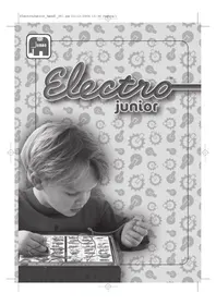 Notice Jumbo ELECTRO JUNIOR Board game