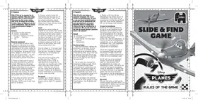 Jumbo Disney Planes Slide and Find Game - Jeu de société