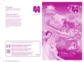 Jumbo Disney Princess Trio - Jeu de société