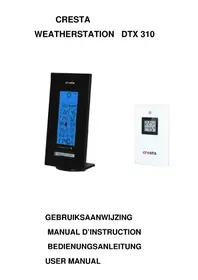 Notice Cresta DTX 310 Weather Station