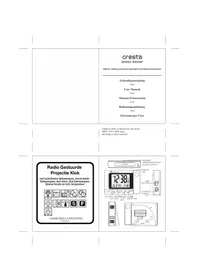 Notice Cresta WK310T Horloge