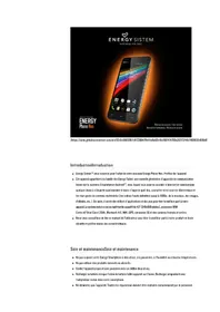 ENERGY SISTEM Phone Neo - Téléphone mobile