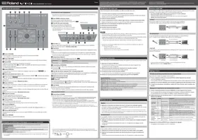 Notice ROLAND VT3 Enregistreur de voix