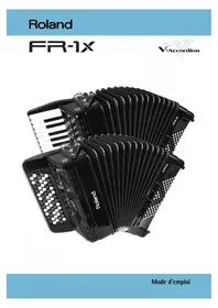 Notice ROLAND FR1X Système hifi