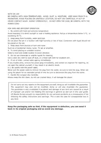 Notice US Blaster USB 7326 DJ Equipment