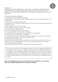 Notice US Blaster USB 7325 DJ Equipment