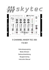 Notice Skytec TEC 350 Equipement DJ