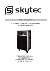 Notice Skytec ST100 Equipement DJ