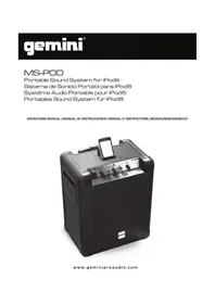 GEMINI MSPOD - Equipement DJ