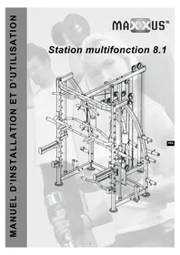 Notice Maxxus MULTIPRESSE 8.1 Vélo d'appartement