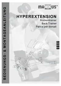 Notice Maxxus HYPEREXTENSION Vélo d'appartement