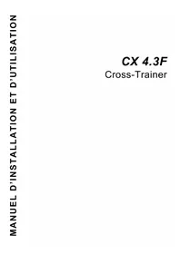 Notice Maxxus CX 4.3F CROSSTRAINER Vélo d'appartement